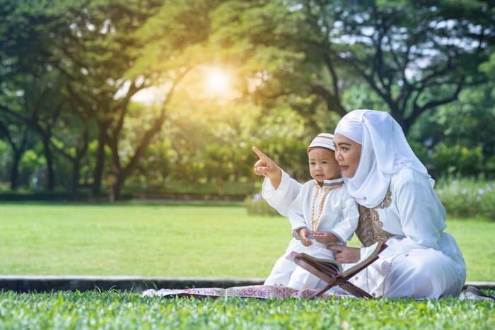 Seven Verses From the Quran Concerning Raising Children